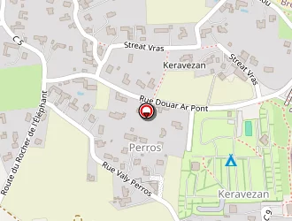 Carte de Au P'tit Nice à Brignogan-plage