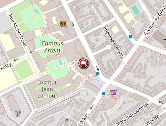 Carte de Pret A Partir à Nancy