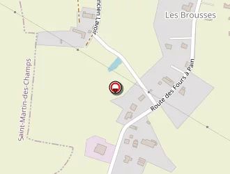 Carte de Sermac à Saint-loup