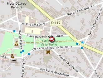 Carte de La Maison Electrique à Épinay-sur-orge