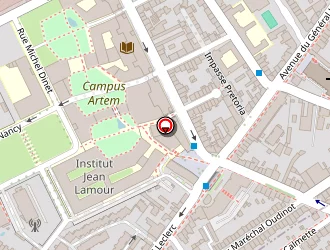 Carte de Spielmann Michel à Nancy