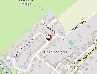 Carte de Sarre Chauffe à Nitting