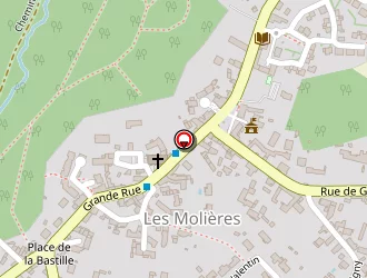 Carte de Chene Jacques à Molières (les)