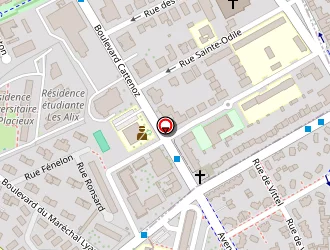 Carte de Aux Couleurs D'emma à Nancy