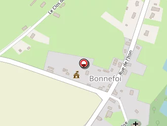 Carte de Leconte Gérard à Bonnefoi