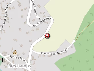 Carte de Pelletier Pascal à Bréchamps