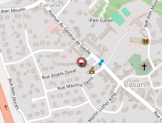 Carte de Pezron Anne-marie à Cavan