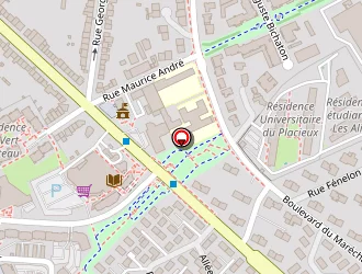 Carte de Institut Colibri à Villers-lès-nancy