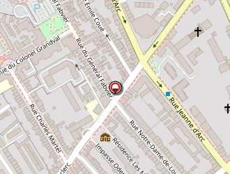 Carte de Fiat Garage Oudinot à Nancy