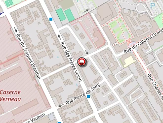 Carte de Zac Coiffure à Nancy