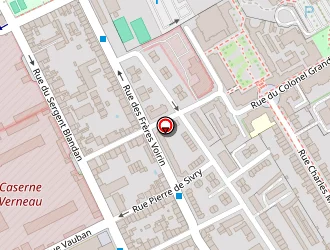 Carte de Es Menuiserie à Nancy