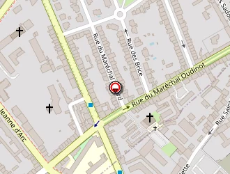 Carte de Agir Protection Surveillance à Nancy