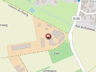 Carte de Pépinières Naegely à Berstett