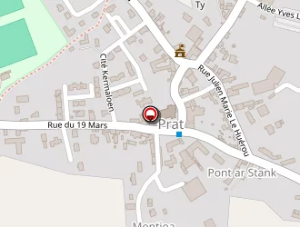 Carte de Le Bescont Hervé à Prat