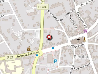 Carte de Sas Bruno à Plouha