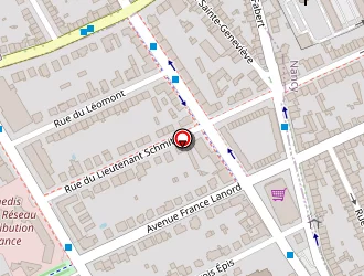 Carte de Monoprix à Villers-lès-nancy