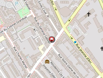 Carte de Le Virago à Nancy