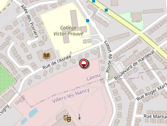 Carte de Auto Clem à Laxou