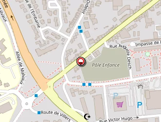 Carte de Nancy Ceram à Laxou