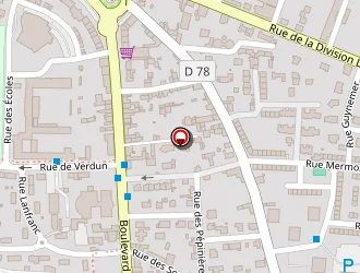 Carte de Intermarché à Saint-martin-des-champs