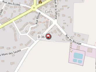 Carte de Coward Daniel à Ger