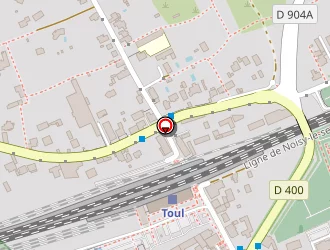 Carte de Aréas Assurances à Toul