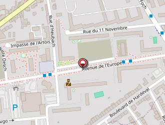 Carte de Long Christian à Laxou