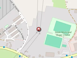 Carte de Gymnase Jacques Robinot à Écrouves