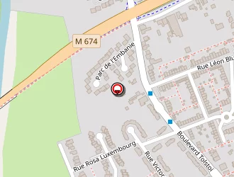 Carte de Mika Plomberie à Tomblaine