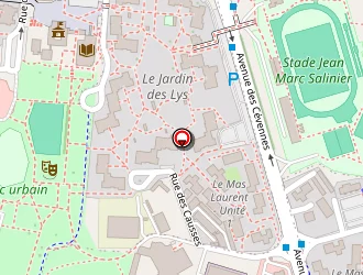 Carte de Centre Technique Municipal (ctm) à Ulis (les)