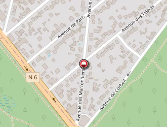 Carte de Esprit D'ouvertures à Brunoy