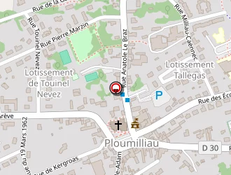 Carte de Mel Cécile à Ploumilliau