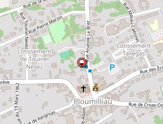 Carte de Fromentine Et Sarrazin à Ploumilliau