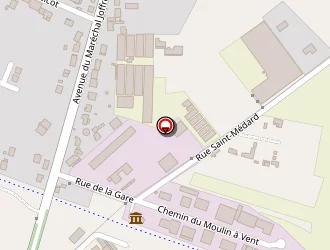 Carte de Grisy Matériaux à Grisy-suisnes