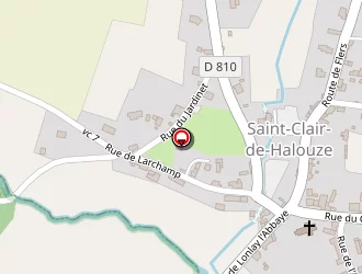 Carte de Barbier Nicolas à Saint-clair-de-halouze