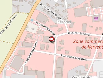 Carte de Desbordes à Saint-pol-de-léon