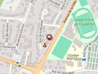 Carte de Caces B2b à Cancale