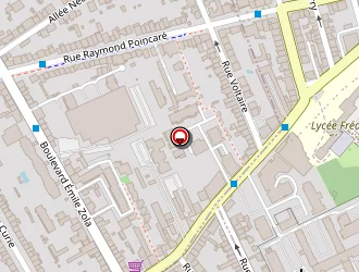 Carte de Imédia Alsace Lorraine à Laxou