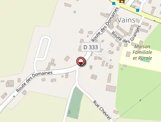 Carte de Le Relais Vainquais à Vains