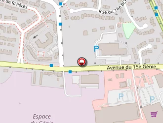 Carte de Aubade à Écrouves