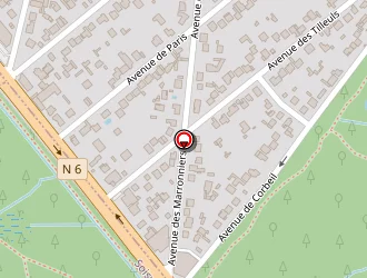 Carte de Brunoy Auto Bilan à Brunoy