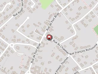 Carte de Camping Bel Air à Cancale