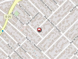 Carte de Espace Solidarité à Savigny-sur-orge