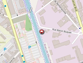 Carte de Auchan Nancy Lobau à Nancy