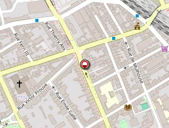 Carte de La Passerelle à Nancy