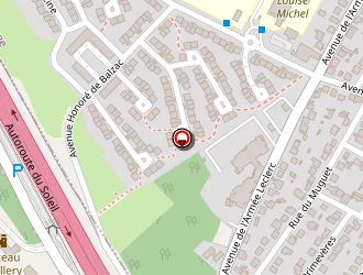 Carte de Synagogue à Savigny-sur-orge