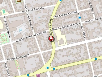 Carte de Nunes Leicht Adélia à Nancy