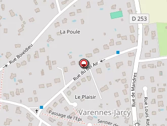 Carte de Specht Frank à Varennes-jarcy