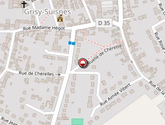 Carte de Bayé Ludwig à Grisy-suisnes