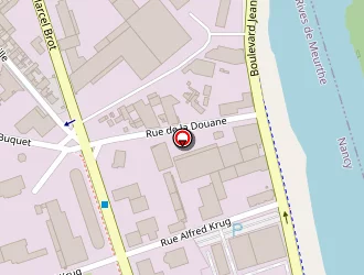 Carte de Euro Cycles à Nancy